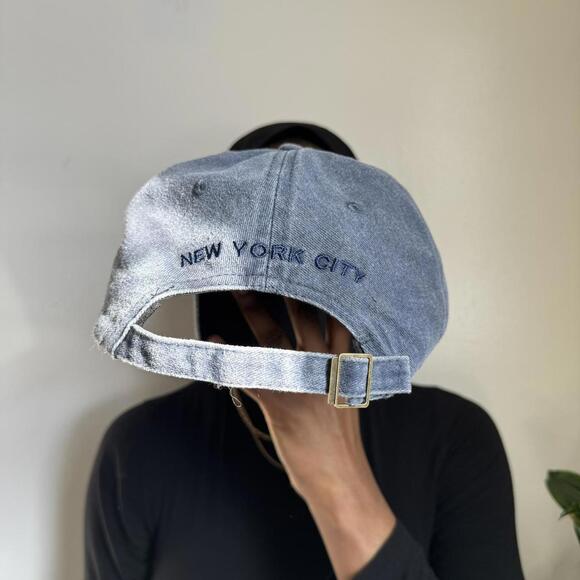 Vintage Washed Navy New York City Dad Hat | EST. 1625 - Picture 4 of 5
